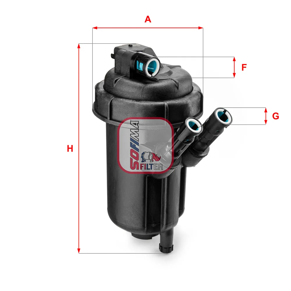 Palivový filtr SOFIMA S5116GC