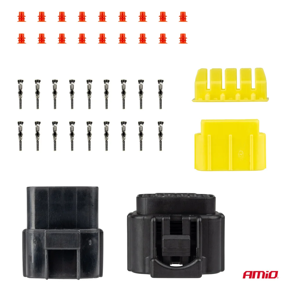 Sada elektrických konektorů vodotěsných 10 PIN 2,2 mm AMiO-04351 - Obrázek 3