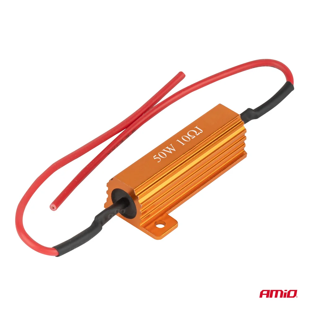 Rezistor pro LED žárovky CANBUS 10Ω 50W AMiO-04096 - Obrázek 2