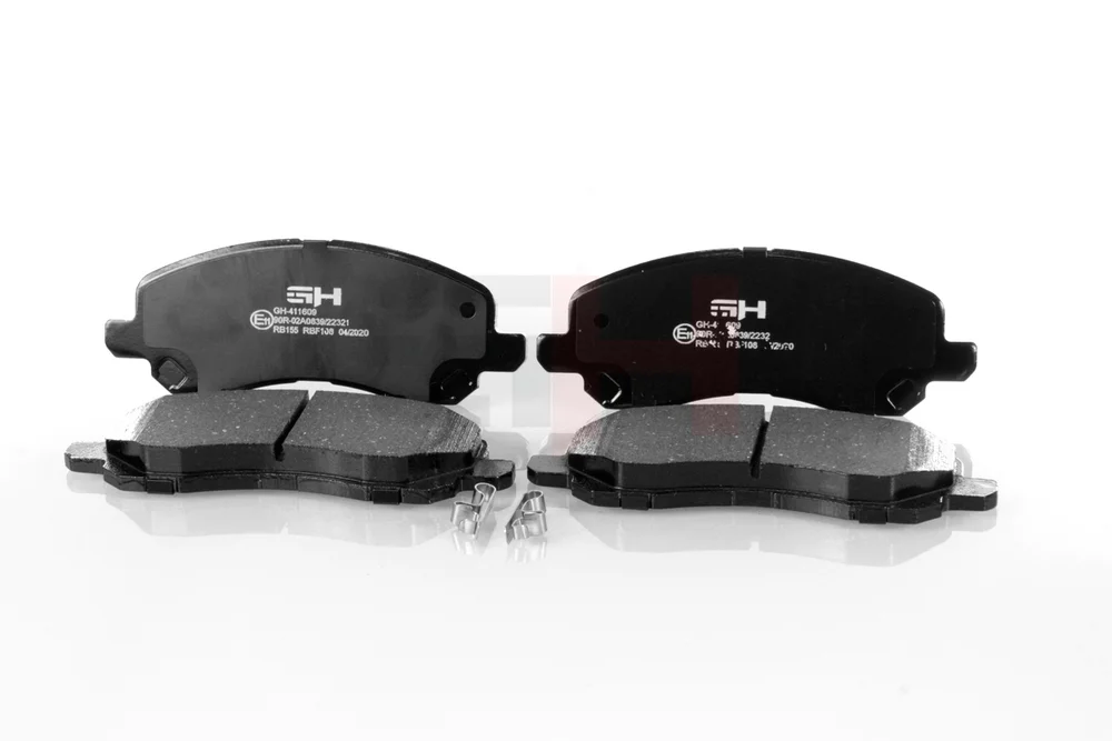 Sada brzdových destiček, kotoučová brzda GH GH-411609