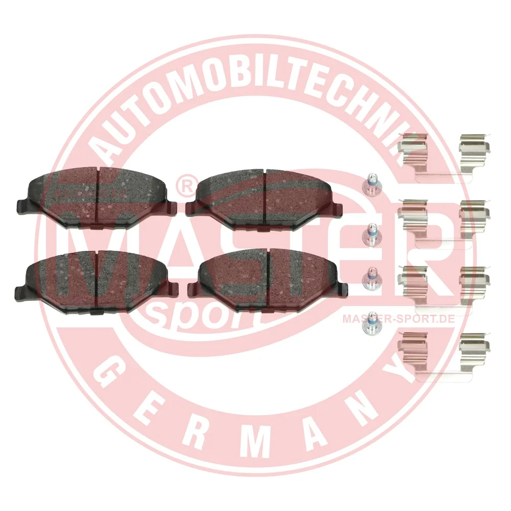 Sada brzdových destiček, kotoučová brzda MASTER-SPORT GERMANY 13046026122N-SET-MS