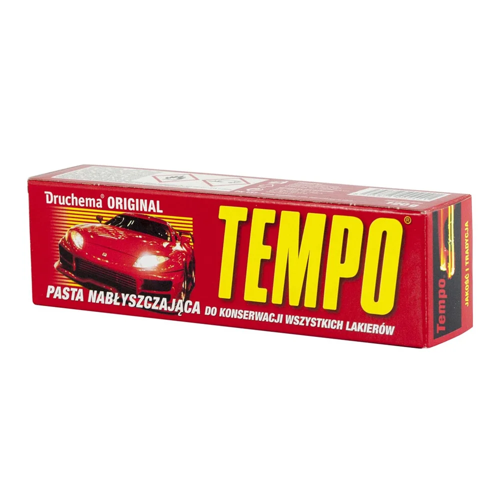 ORIGINAL TEMPO pasta na nové autolaky - je kvalitní neabrazivní lehce roztíratelný krém /120g Druchema E0242