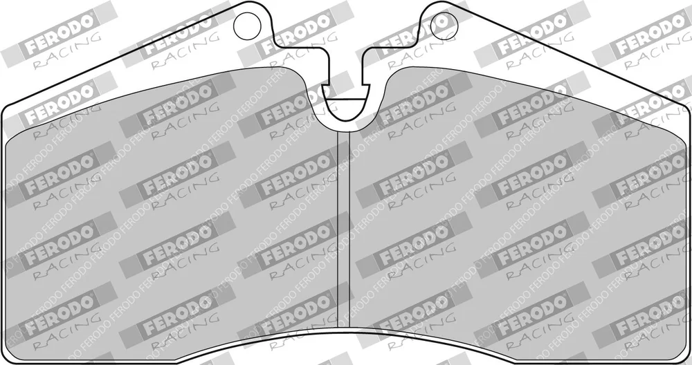 Sada brzdových destiček, kotoučová brzda FERODO RACING FDS560