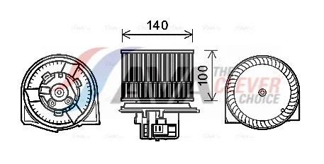 Elektromotor, vnitřní ventilátor AVA Clever Choice SB8078 Elektromotor, vnitřní ventilátor AVA Clever Choice SB8078