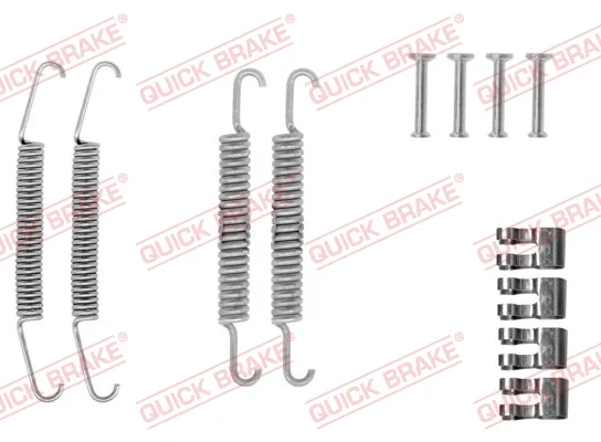 Sada příslušenství, brzdové čelisti QUICK BRAKE 105-0610 Sada příslušenství, brzdové čelisti QUICK BRAKE 105-0610